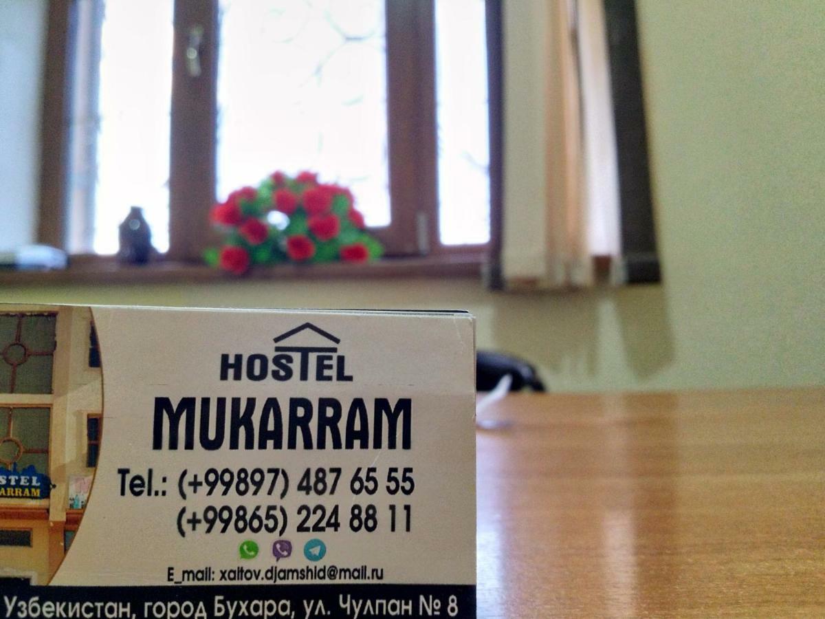 Hostel Mukarram Buchara Exteriör bild